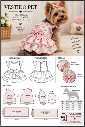 Vestido pet