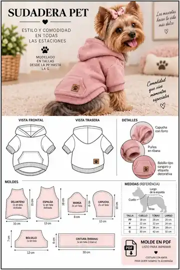 Sudadera pet